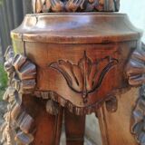 Lampadaire style Louis XVI en noyer
