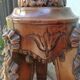 Lampadaire style Louis XVI en noyer
