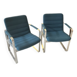 Pair of Karl Erik Ekselius armchairs