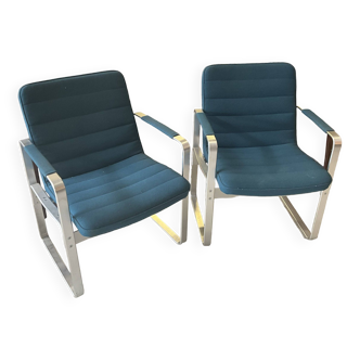 Pair of Karl Erik Ekselius armchairs