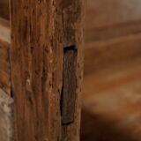 Folk art chest bench, Catalonia, 1800