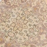 3x12 Cream Beige Persian Runner Rug 86x358Cm SK 17433