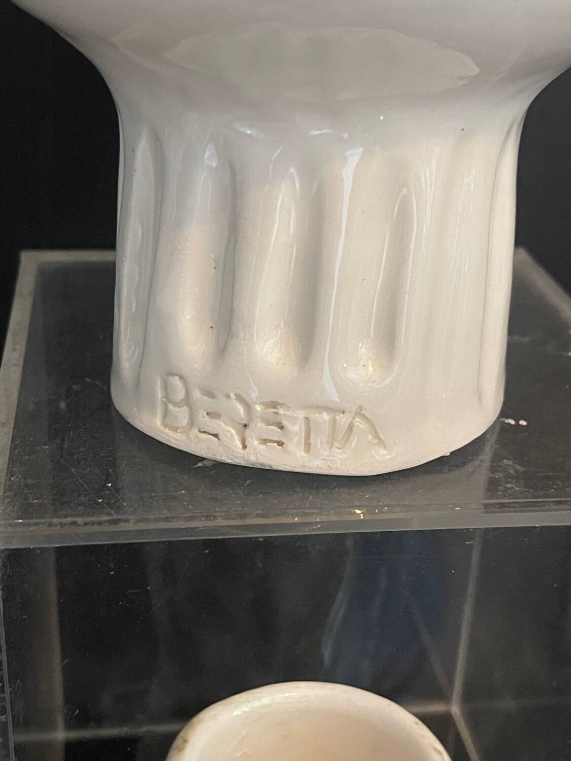 Ceramics signed Beretta Vallauris