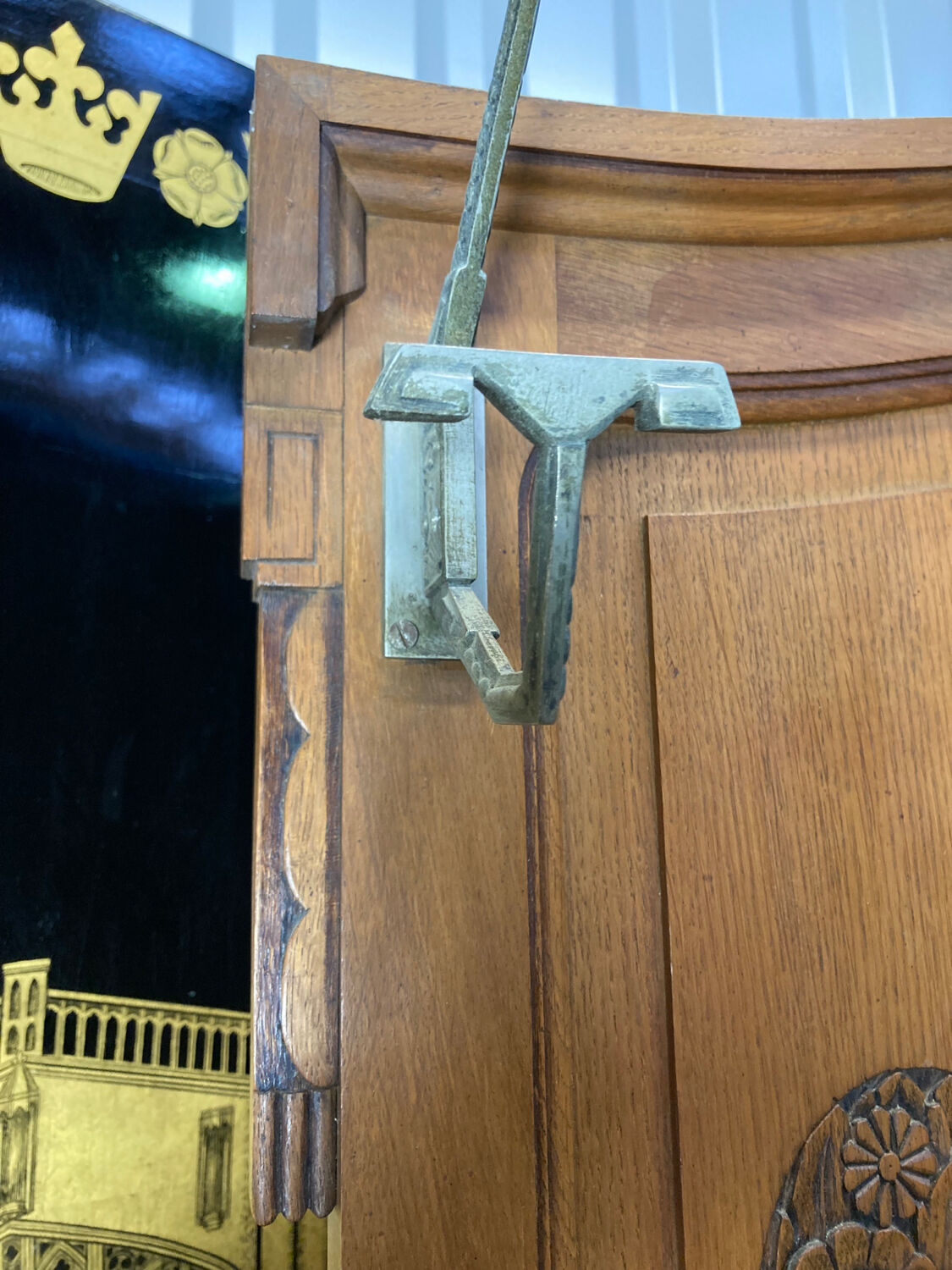 Art Deco coat rack