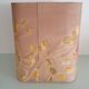 Vintage silk lampshade with floral pattern