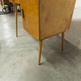 Baumann desk and chair set 1960 compass legs