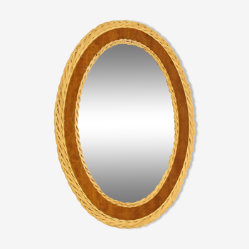 Miroir rond scandinave