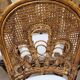 6 Chaises vintage en rotin peacock  Emmanuelle