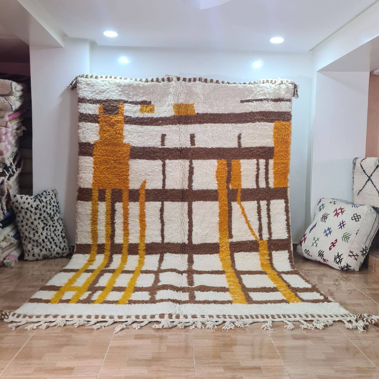 Handmade moroccan berber rug 300 x 200 cm