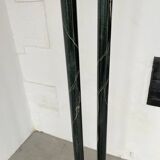 Italian style marble effect halogen floor lamp