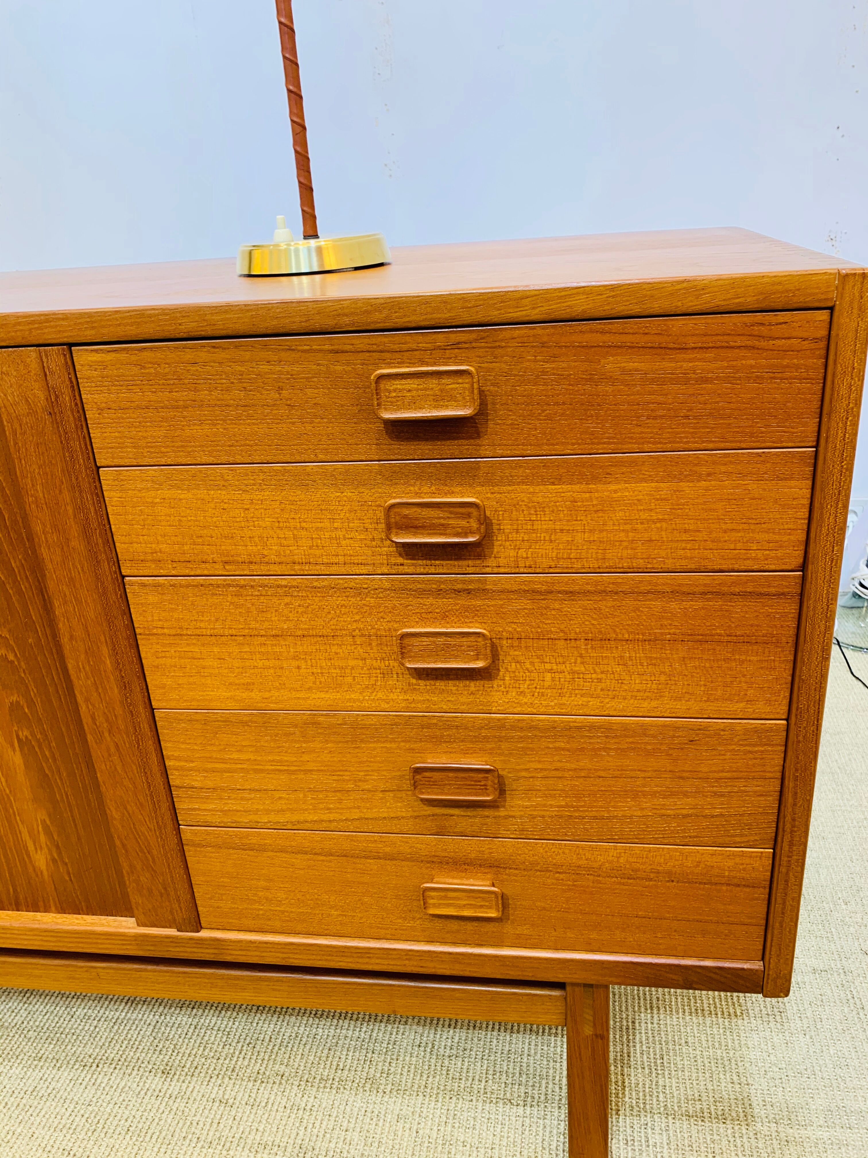 Teak  sideboard Oden model, by Nils Jonsson for Troeds, 60s