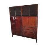 Meuble teck secretary rangement