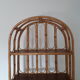 Furniture shelves rattan 60s