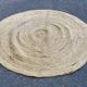 Tapis de jute scandinave rond naturel 162cm