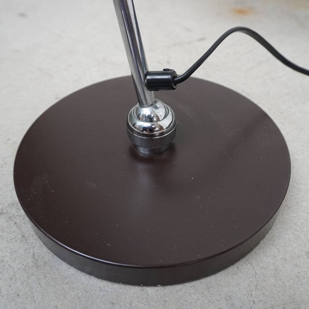 Dark brown floor lamp by H. Busquet for Hala Zeist, 1960s