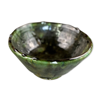 Glazed terracotta bowl