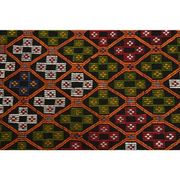1970s Vintage Turkish Hand-Knotted Wool Cotton Brown Area Rug 159x278