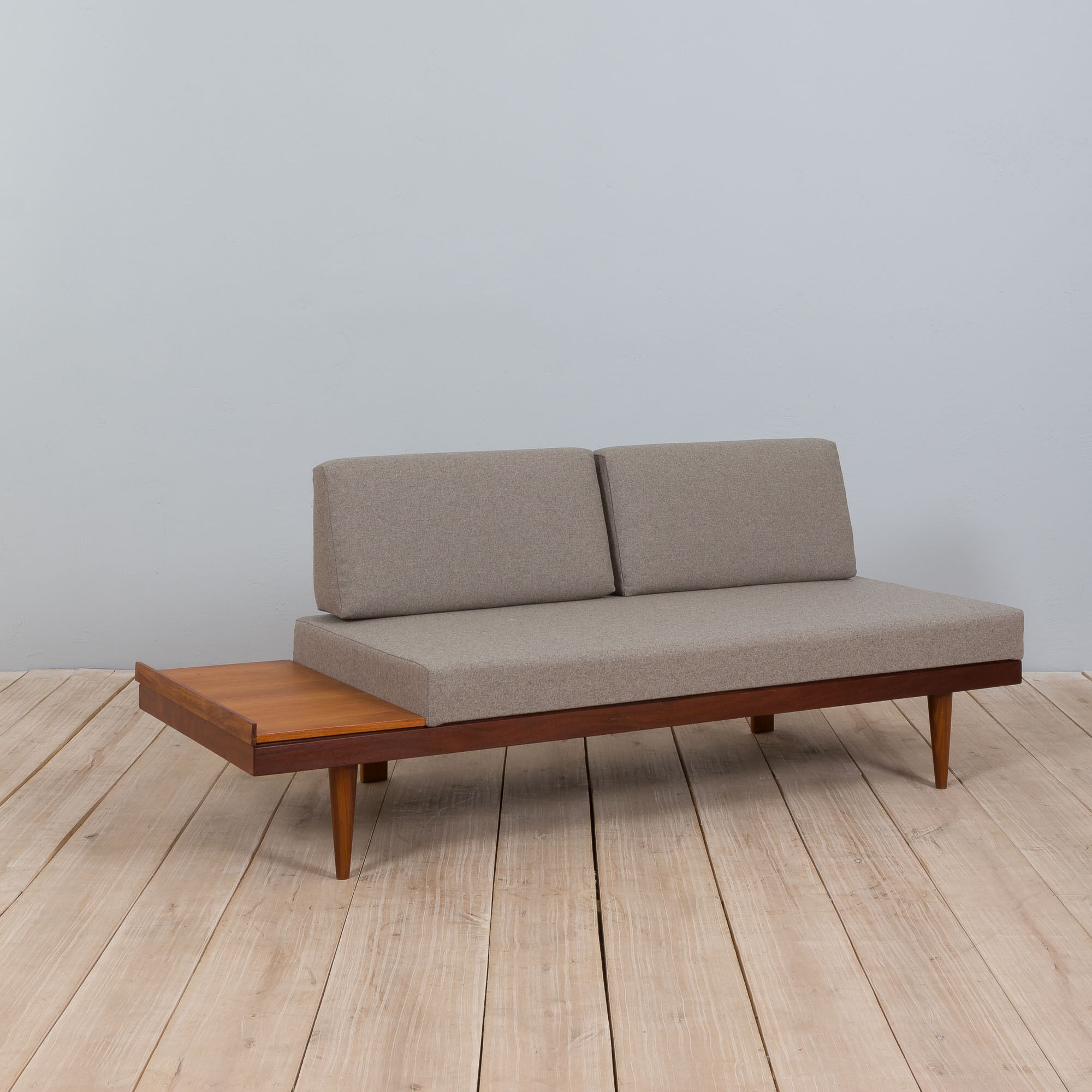 Teak Daybed Svanette With Side Table By Ingmar Relling For Swane Ekornes, 1960s