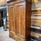 19th-century walnut wardrobe