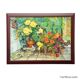 Impressionist oil painting of a garden, Alexander Michael 1996