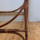Vintage rattan bench 1960