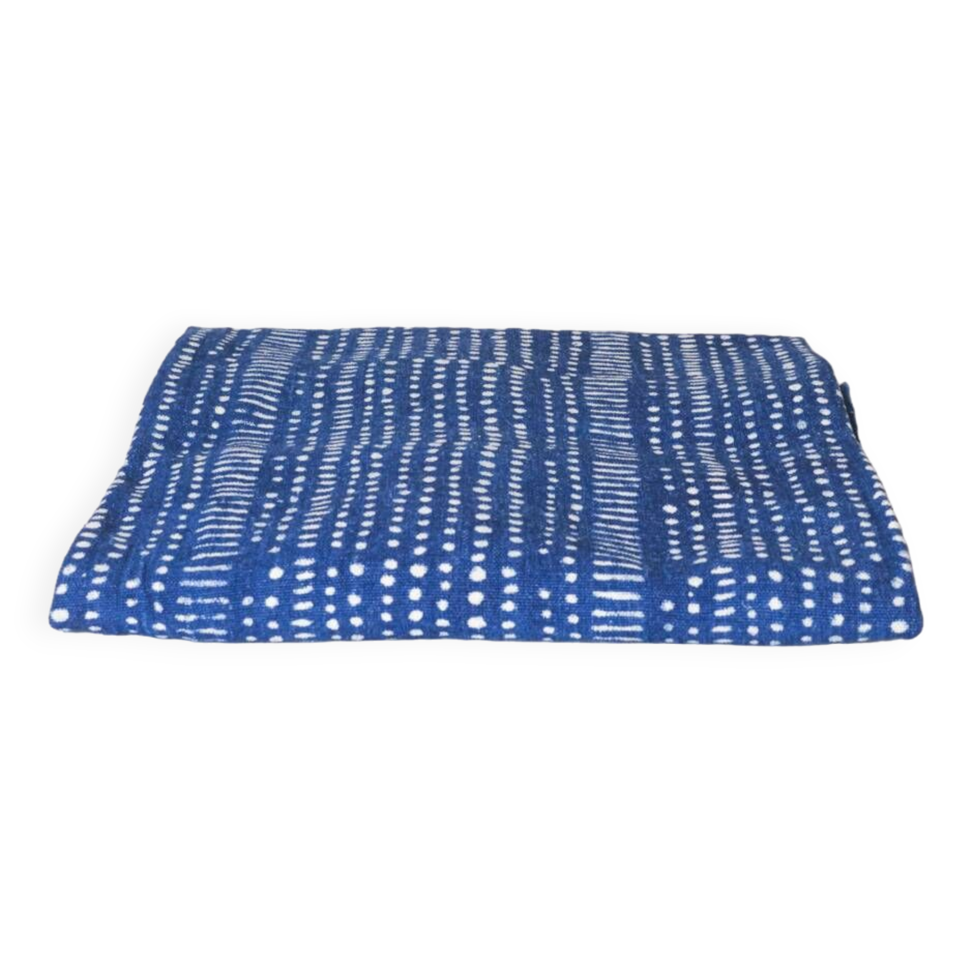 Handwoven indigo fabric