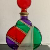Stained glass bottle, torrigiani collection by Crazy Dad, 1970