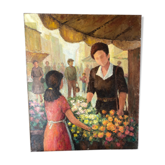 Portrait of a small merchant