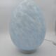 Vianne Domec blue glass egg lamp
