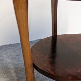 Art Deco round pedestal side table circa 1930