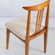 Light Bouclé Chair Mid-Century Modern, Design by M. Zielinski, Europe, 1960s
