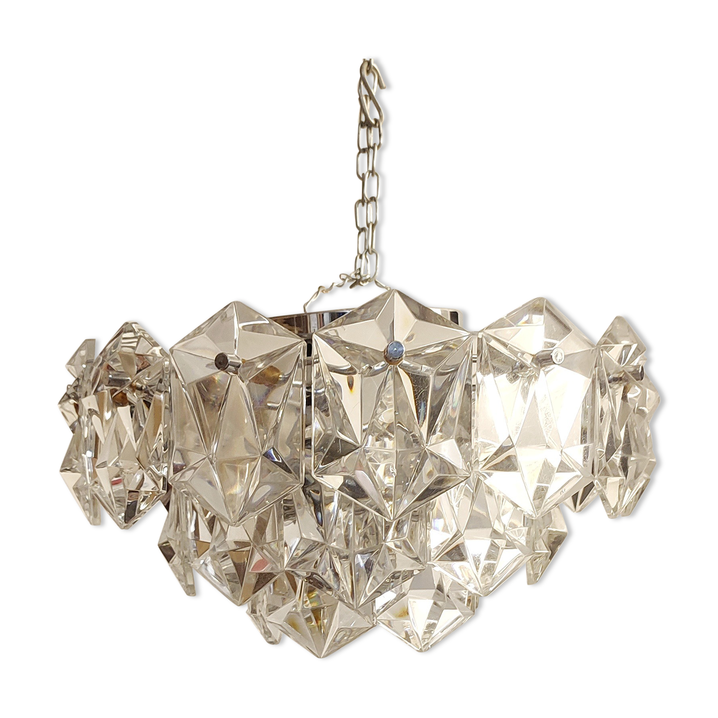 Ceiling lamp "Kinkeldey". Germany 1970s.