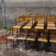 Lot of 40 school chairs 60