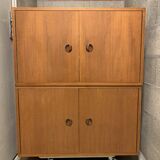 Pair of Scandinavian Danish Retro Vintage Shelving Furniture
