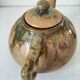 Grandet teapot in flamed stoneware Pierrefonds – Heraldic Faience