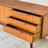 Scandinavian teak row