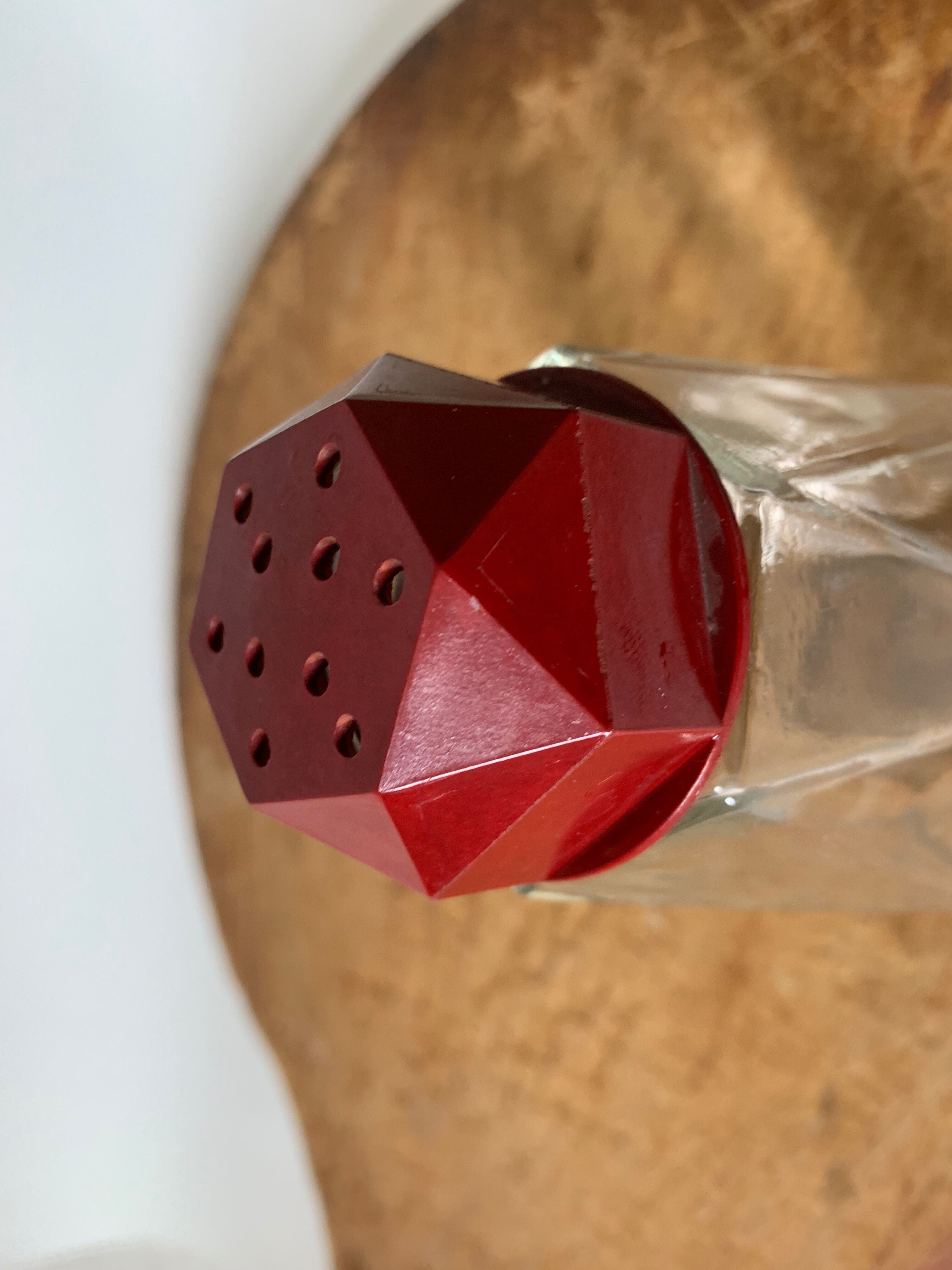 Stone candle holder