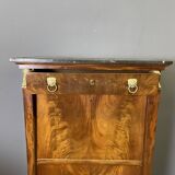 Empire mahogany secretary from the Consulate period.