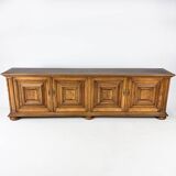 Buffet XXL Château en Chêne, 1960s