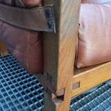 Paire de fauteuils S15 Pierre Chapo