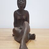 Achatit, woman figurine, Germany, 1960s/1970s.