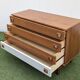 Commode scandinave vintage 1960 Teck & chrome
