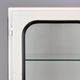 Glass & Iron Medical Cabinet, 1970s