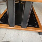 Low table with wheels
