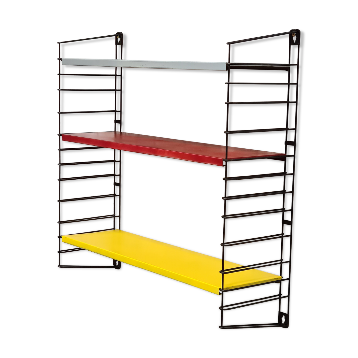 Vintage tomado shelf 1950 design A.Dekker -Old tomado shelf