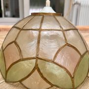 Suspension en nacre - Bouton de rose