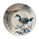 Plat rond ancien Keller et Guérin Lunéville