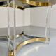 Antique Italian design dining table by Alessandro Albrizzi from the 70s