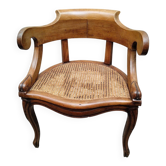 Office Chair - Walnut - Louis-Philippe - c. 1900