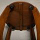 Dutch Art Deco Amsterdam School small side table or plant table solid oak